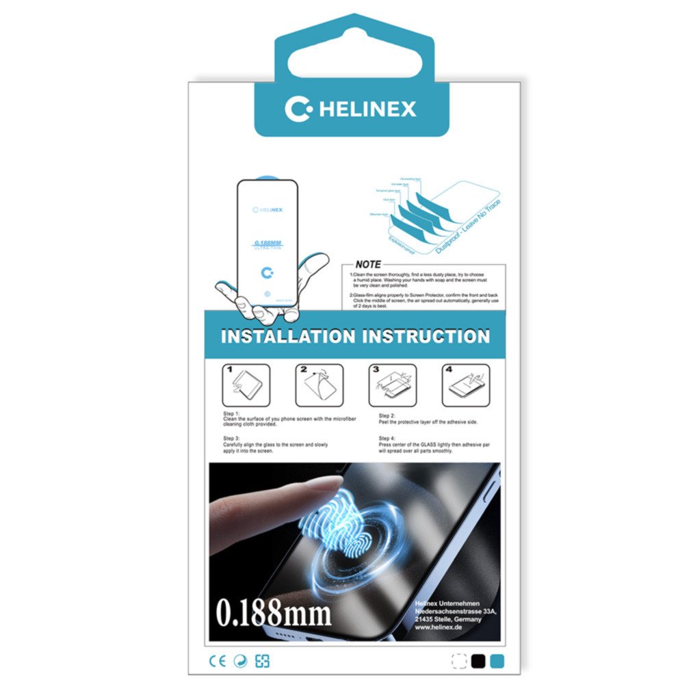 HELINEX Premium Full Glass Displayschutz - A51 5G – Bild 2