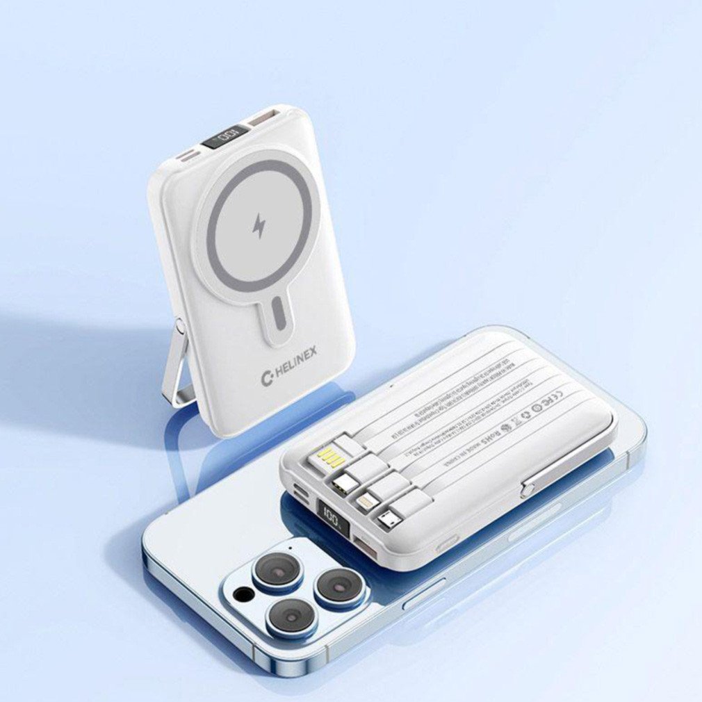 Helinex 4in1 Magnetic Powerbank incl. Cable 10.000mAh – Bild 2