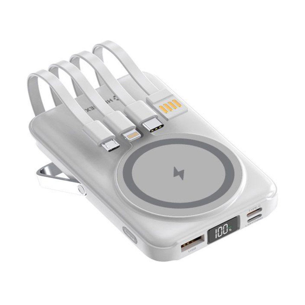 Helinex 4in1 Magnetic Powerbank incl. Cable 10.000mAh – Bild 3