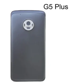Helinex Back Housing Moto G5 Plus - Zwart