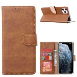 Helinex Book Case iPhone 16 - Light Brown