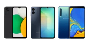 Galaxy A01 t/m A9 serie