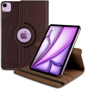 Helinex Rotatable Tablet Case Apple iPad Air11 2024/2025 - Brown