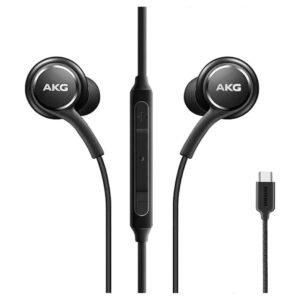 Helinex Samsung AKG In-Ear Type-C Headphones - Black BULK
